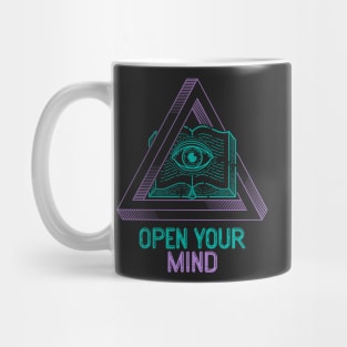 Open Your Mind Illuminati Mug